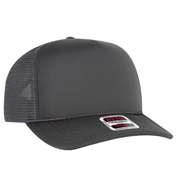 39-167 OTTO CAP "OTTO COMFY FIT" 5 Panel High Crown Mesh Back Trucker Hat 39-167 OTTO CAP "OTTO COMFY FIT" 5 Panel High Crown Mesh Back Trucker Hat