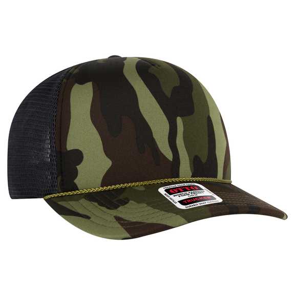 39-167 OTTO CAP "OTTO COMFY FIT" 5 Panel High Crown Mesh Back Trucker Hat 39-167 OTTO CAP "OTTO COMFY FIT" 5 Panel High Crown Mesh Back Trucker Hat