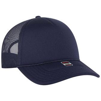 39102-1 OTTO CAP 5 Panel Low Profile Mesh Back Trucker Hat 39102-1