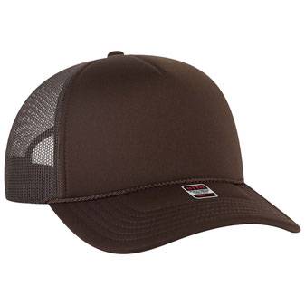 39102-1 OTTO CAP 5 Panel Low Profile Mesh Back Trucker Hat 39102-1
