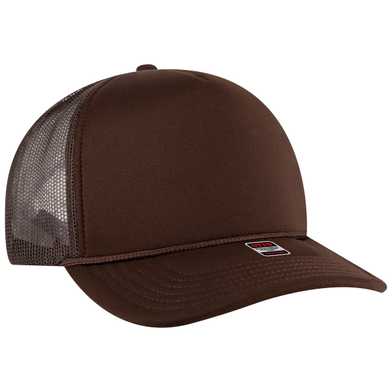 3931-1 OTTO CAP® 5 Panel High Crown Mesh Back Trucker Hat 3931-1 OTTO CAP® 5 Panel High Crown Mesh Back Trucker Hat