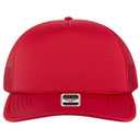 3932-1 OTTO CAP 5 Panel High Crown Polyester Foam Front Mesh Back Trucker Hat