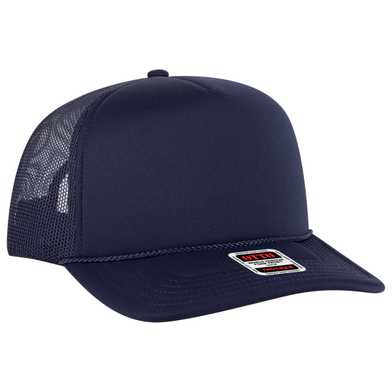 3932-1 OTTO CAP 5 Panel High Crown Polyester Foam Front Mesh Back Trucker Hat 3932-1 OTTO CAP 5 Panel High Crown Polyester Foam Front Mesh Back Trucker Hat