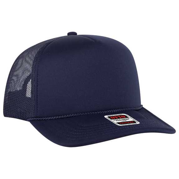 3932-1 OTTO CAP 5 Panel High Crown Polyester Foam Front Mesh Back Trucker Hat 3932-1 OTTO CAP 5 Panel High Crown Polyester Foam Front Mesh Back Trucker Hat