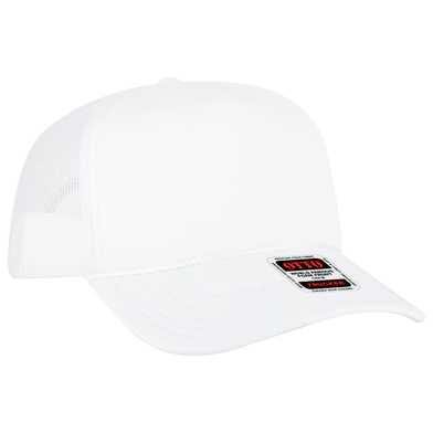 3932-1 OTTO CAP 5 Panel High Crown Polyester Foam Front Mesh Back Trucker Hat 3932-1 OTTO CAP 5 Panel High Crown Polyester Foam Front Mesh Back Trucker Hat