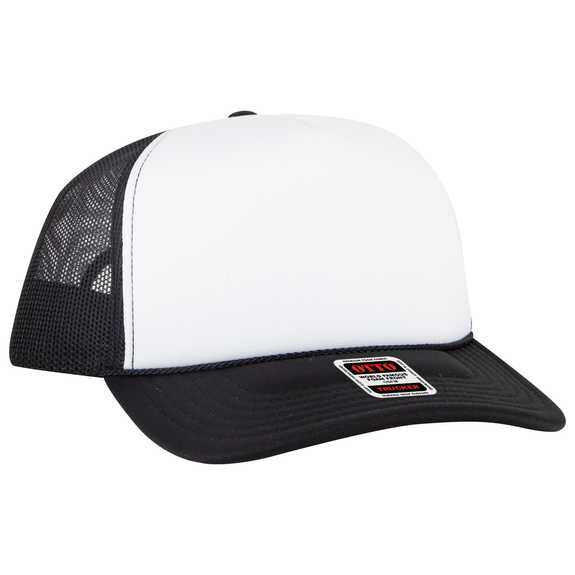 3932-1 OTTO CAP 5 Panel High Crown Polyester Foam Front Mesh Back Trucker Hat 3932-1 OTTO CAP 5 Panel High Crown Polyester Foam Front Mesh Back Trucker Hat