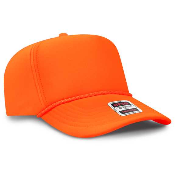 394-1 OTTO CAP 5 Panel High Crown Full Foam Cap 394-1 OTTO CAP 5 Panel High Crown Full Foam Cap