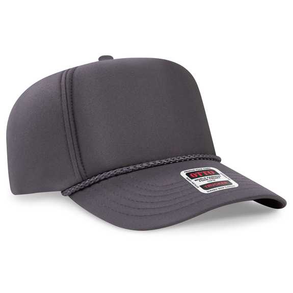394-1 OTTO CAP 5 Panel High Crown Full Foam Cap 394-1 OTTO CAP 5 Panel High Crown Full Foam Cap
