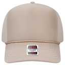 394-1 OTTO CAP 5 Panel High Crown Full Foam Cap