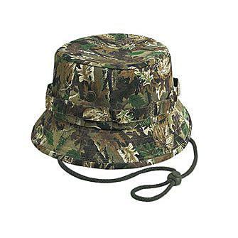 43-045 Camouflage Cotton Twill Bucket Hats (M) (L)