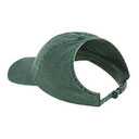 69-381 Washed Pigment Dyed Cotton Twill 4 Panel Ponytail Cap