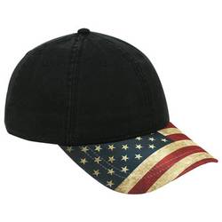 80-1180 United States Flag Visor Cotton Twill Low Profile Style Caps 80-1180 United States Flag Visor Cotton Twill Low Profile Style Caps