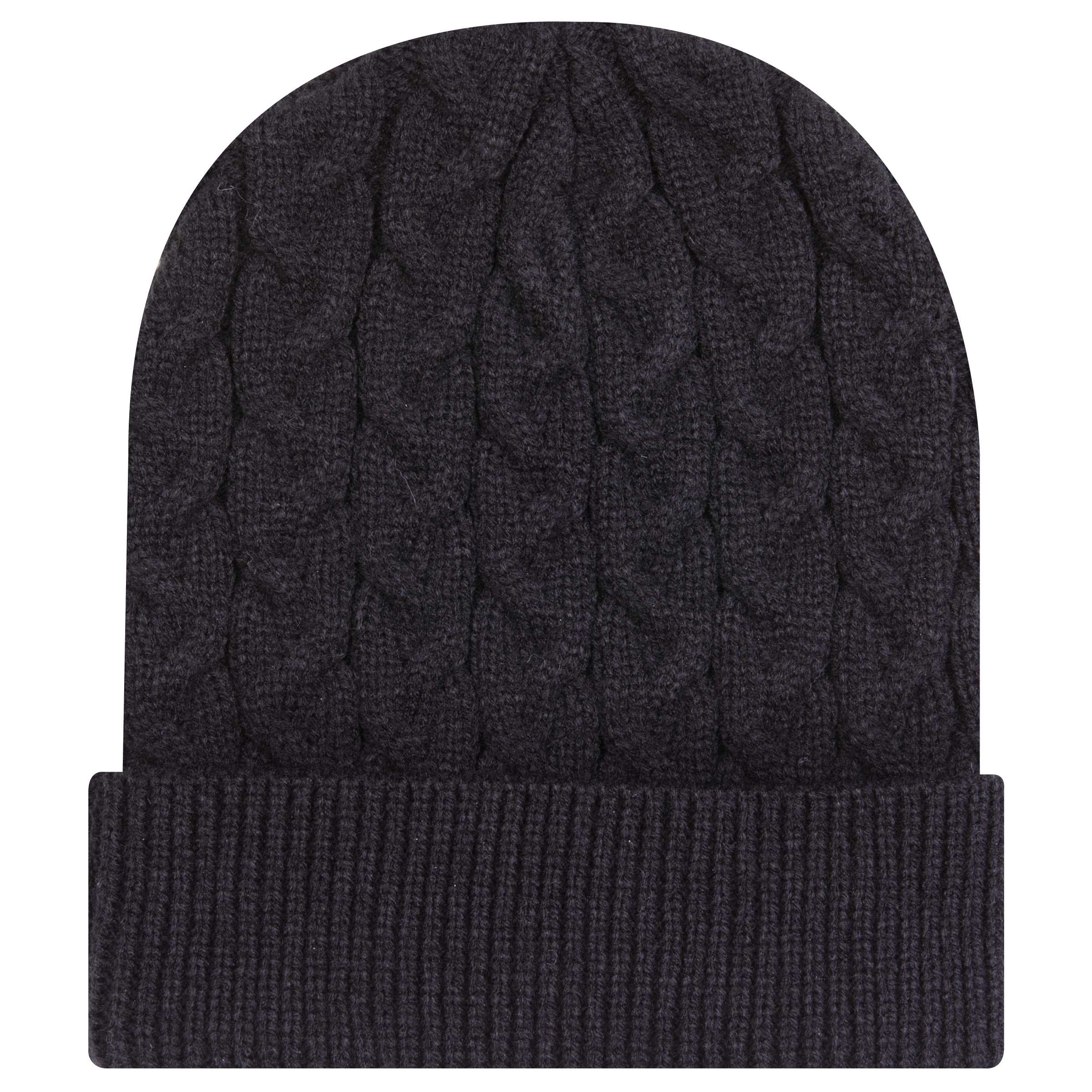 82-1 OTTO CAP 12" Cable Knit Beanie w/ Rib Knit Cuff