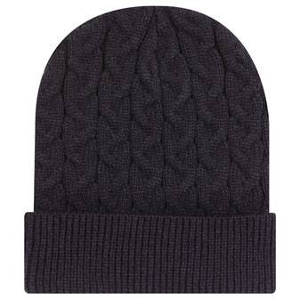 82-1 OTTO CAP 12" Cable Knit Beanie w/ Rib Knit Cuff