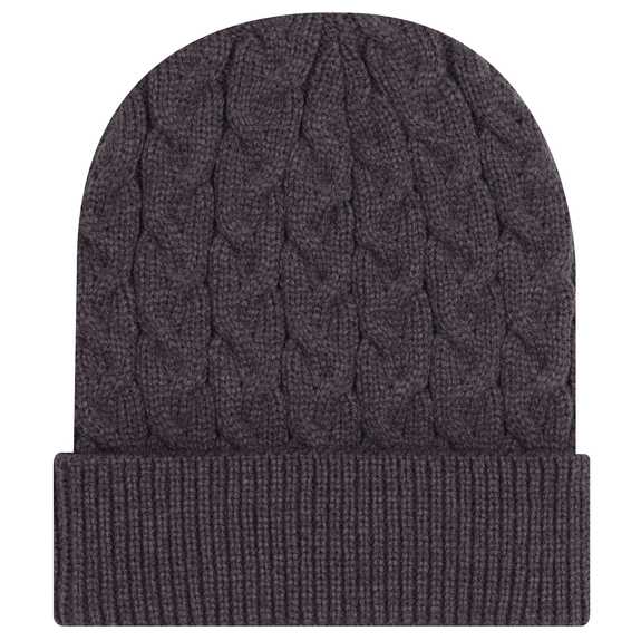 82-1 OTTO CAP 12" Cable Knit Beanie w/ Rib Knit Cuff 82-1 OTTO CAP 12" Cable Knit Beanie w/ Rib Knit Cuff