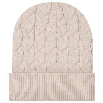 82-1 OTTO CAP 12" Cable Knit Beanie w/ Rib Knit Cuff