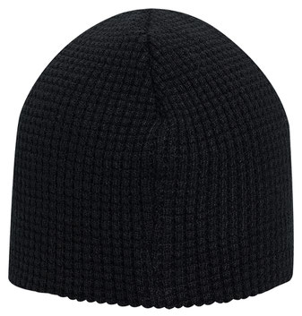 82-1068 Acrylic Knit Waffle Beanie 8"
