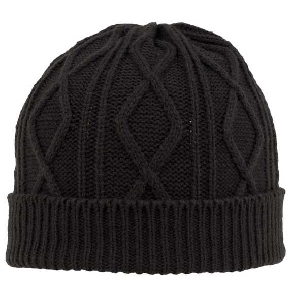 82-1215 Cable Knit Fold Beanie 82-1215 Cable Knit Fold Beanie