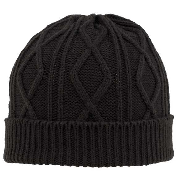 82-1215 Cable Knit Fold Beanie 82-1215 Cable Knit Fold Beanie