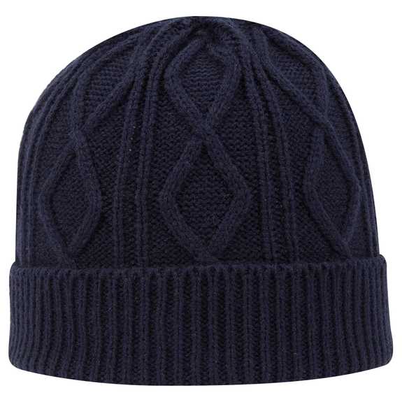 82-1215 Cable Knit Fold Beanie 82-1215 Cable Knit Fold Beanie