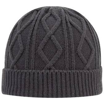 82-1215 Cable Knit Fold Beanie