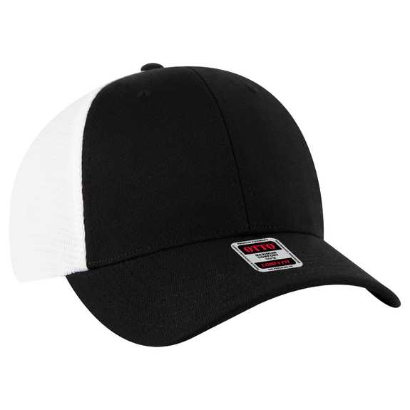 83-1 OTTO CAP "OTTO COMFY FIT" 6 Panel Low Profile Mesh Back Trucker Hat - 83-1 83-1 OTTO CAP "OTTO COMFY FIT" 6 Panel Low Profile Mesh Back Trucker Hat - 83-1
