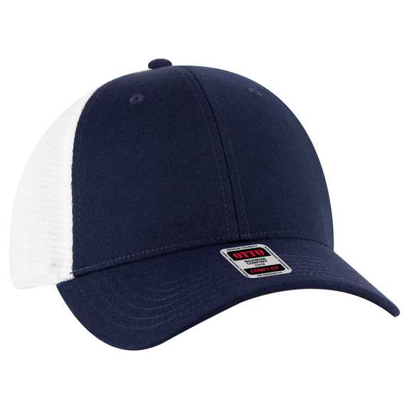 83-1 OTTO CAP "OTTO COMFY FIT" 6 Panel Low Profile Mesh Back Trucker Hat - 83-1 83-1 OTTO CAP "OTTO COMFY FIT" 6 Panel Low Profile Mesh Back Trucker Hat - 83-1