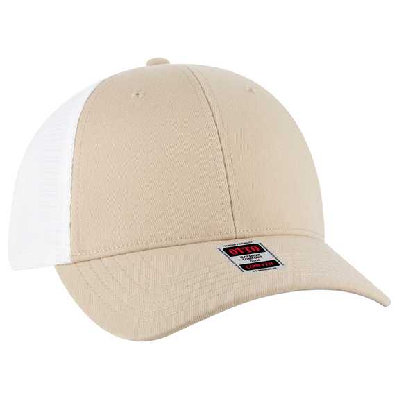83-1 OTTO CAP "OTTO COMFY FIT" 6 Panel Low Profile Mesh Back Trucker Hat - 83-1 83-1 OTTO CAP "OTTO COMFY FIT" 6 Panel Low Profile Mesh Back Trucker Hat - 83-1