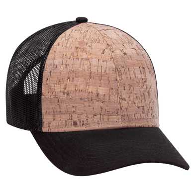 83-1212 Cork 6 Panel Low Profile Mesh Back Cap Structured Firm front Panel Low-Fitting 83-1212 Cork 6 Panel Low Profile Mesh Back Cap Structured Firm front Panel Low-Fitting