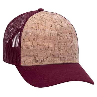 83-1212 Cork 6 Panel Low Profile Mesh Back Cap Structured Firm front Panel Low-Fitting 83-1212 Cork 6 Panel Low Profile Mesh Back Cap Structured Firm front Panel Low-Fitting