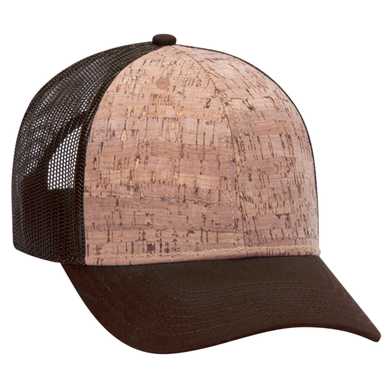 83-1212 Cork 6 Panel Low Profile Mesh Back Cap Structured Firm front Panel Low-Fitting 83-1212 Cork 6 Panel Low Profile Mesh Back Cap Structured Firm front Panel Low-Fitting
