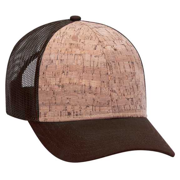83-1212 Cork 6 Panel Low Profile Mesh Back Cap Structured Firm front Panel Low-Fitting 83-1212 Cork 6 Panel Low Profile Mesh Back Cap Structured Firm front Panel Low-Fitting