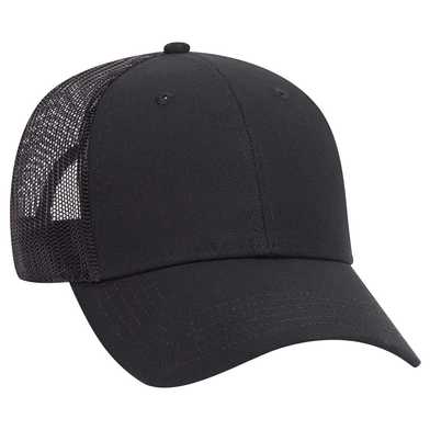 83-1273 Cotton Canvas Mesh Back Low Profile Cap 83-1273 Cotton Canvas Mesh Back Low Profile Cap