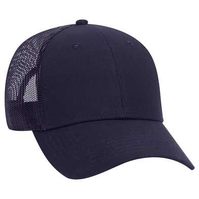 83-1273 Cotton Canvas Mesh Back Low Profile Cap 83-1273 Cotton Canvas Mesh Back Low Profile Cap