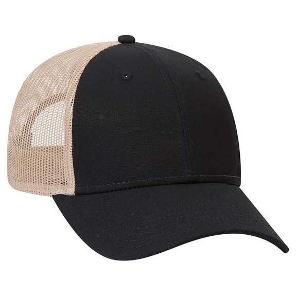 83-1273 Cotton Canvas Mesh Back Low Profile Cap 83-1273 Cotton Canvas Mesh Back Low Profile Cap