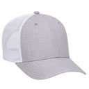 83-1300 Heather Blend Low Profile Mesh Back Trucker Hat