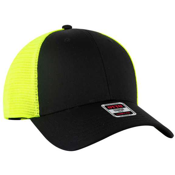 83-2 OTTO CAP "OTTO COMFY FIT" 6 Panel Low Profile Mesh Back Trucker Hat 83-2 83-2 OTTO CAP "OTTO COMFY FIT" 6 Panel Low Profile Mesh Back Trucker Hat 83-2