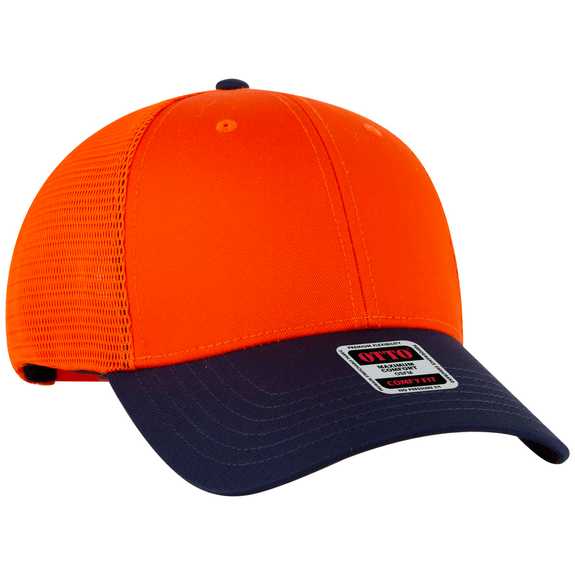 83-2 OTTO CAP "OTTO COMFY FIT" 6 Panel Low Profile Mesh Back Trucker Hat 83-2 83-2 OTTO CAP "OTTO COMFY FIT" 6 Panel Low Profile Mesh Back Trucker Hat 83-2