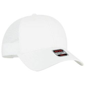 83-3 OTTO CAP 6 Panel Low Profile Mesh Back Trucker Hat 83-3