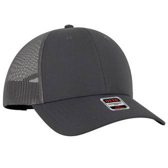 83-3 OTTO CAP 6 Panel Low Profile Mesh Back Trucker Hat 83-3
