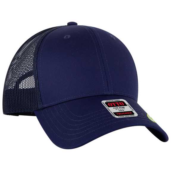 83-4 OTTO CAP 6 Panel Low Profile Mesh Back Trucker Hat 83-4 83-4 OTTO CAP 6 Panel Low Profile Mesh Back Trucker Hat 83-4