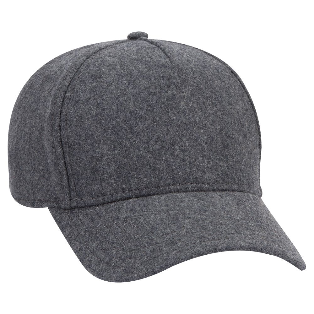 COOTIE　「Wool Melton 5 Panel Cap」 COOTIE PRODUCTIONS - Wool Melton 5 Panel Cap (BLACK×WHITE