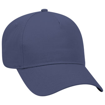 99-598 Cotton Twill Five Panel Low Profile Pro Style Caps