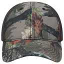103-1243 Polyester Canvas Low Profile Camo Cap with Pro Mesh Back
