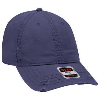 104-1018 Distressed Superior Garment Washed Cotton Twill Low Profile Pro Style Caps