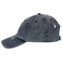 104-1250 Distressed Denim Low Profile Snow Washed Cap