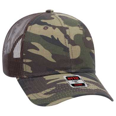 105-1247 Cotton Twill Low Profile Camo Cap with Mesh Back 105-1247 Cotton Twill Low Profile Camo Cap with Mesh Back
