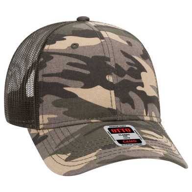 105-1247 Cotton Twill Low Profile Camo Cap with Mesh Back 105-1247 Cotton Twill Low Profile Camo Cap with Mesh Back