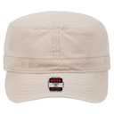 109-791 Superior Garment Washed Cotton Twill Military Style Caps