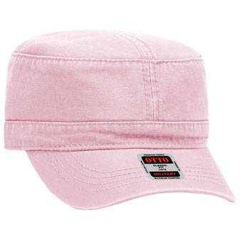 109-791 Superior Garment Washed Cotton Twill Military Style Caps